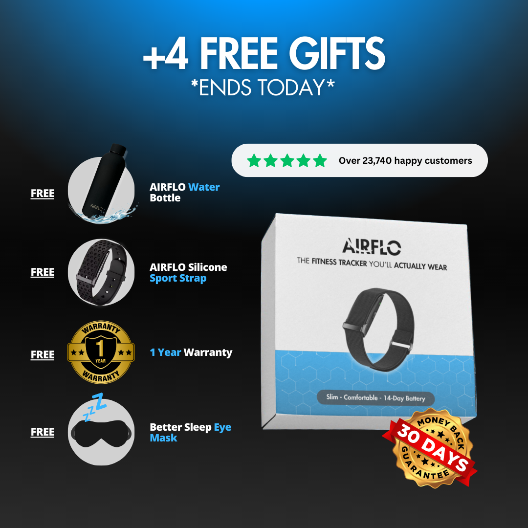 AIRFLO Health, Sleep & Fitness Band