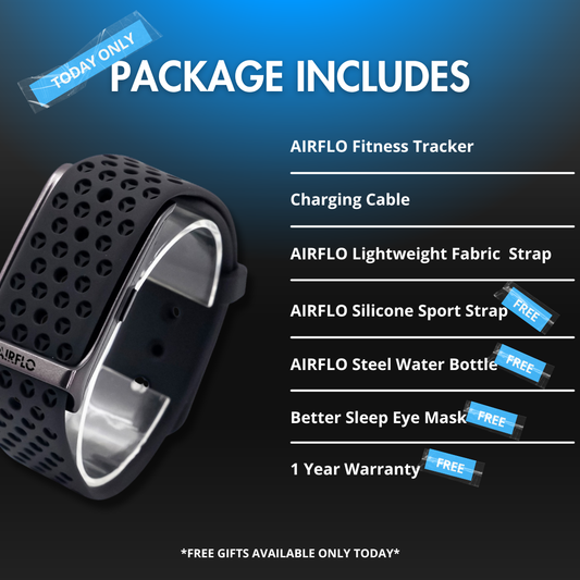 AIRFLO Health, Sleep & Fitness Band