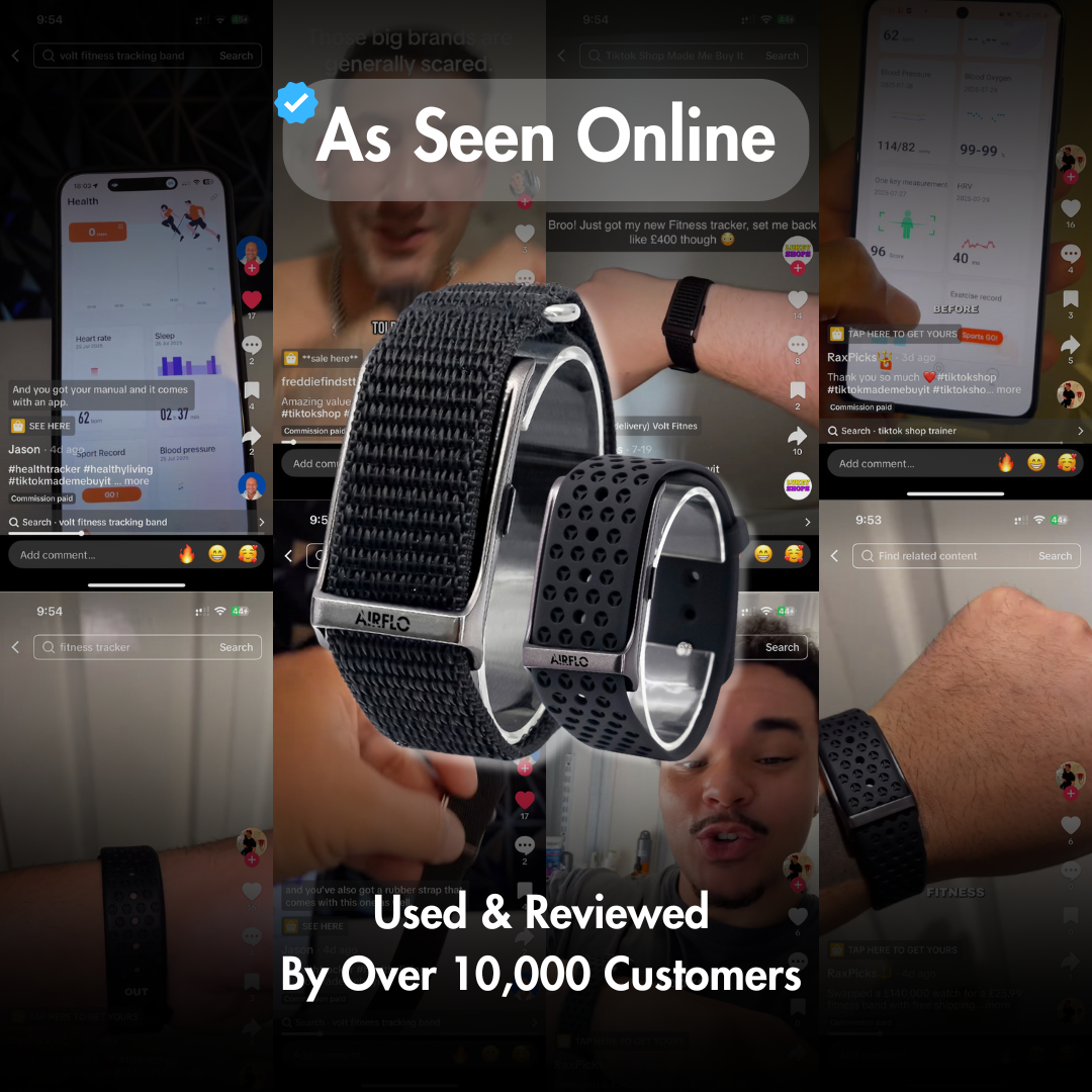 AIRFLO Health, Sleep & Fitness Band