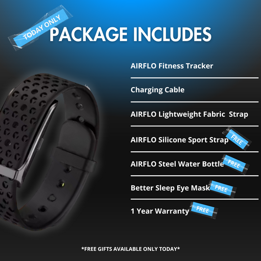AIRFLO Fitness Tracking Band